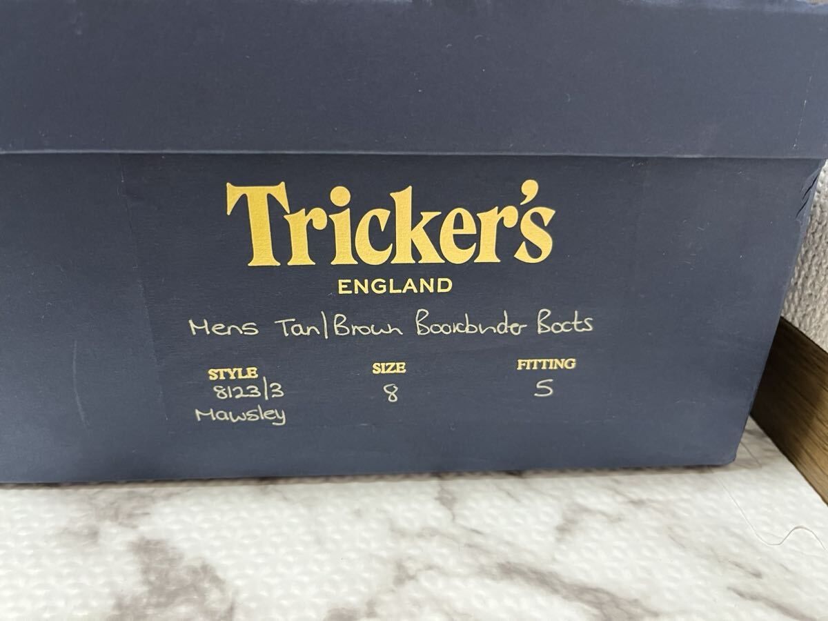 Tricker's Mawsley Cap toe boots UK8.5_画像7