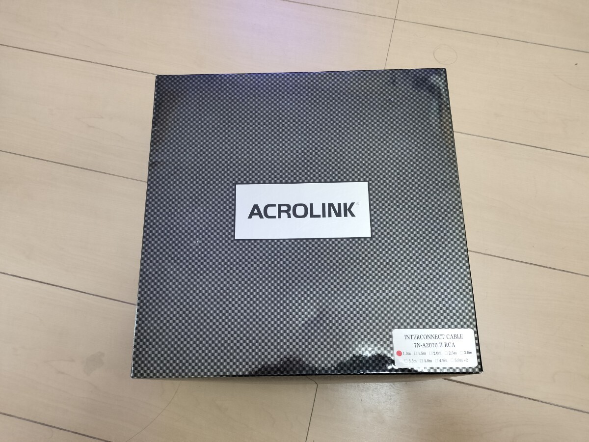 Acrolink インターコネクトケーブル 7N-A2070Ⅱ 1mの画像1