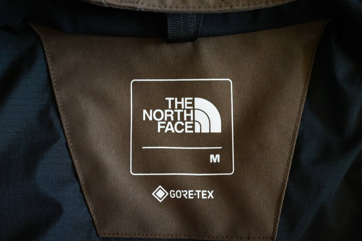 【極美品】THE NORTH FACE ノースフェイス マウンテンジャケット メンズ NP61800 ココアブラウン サイズM ジップインジップ GORE-TEXの画像3