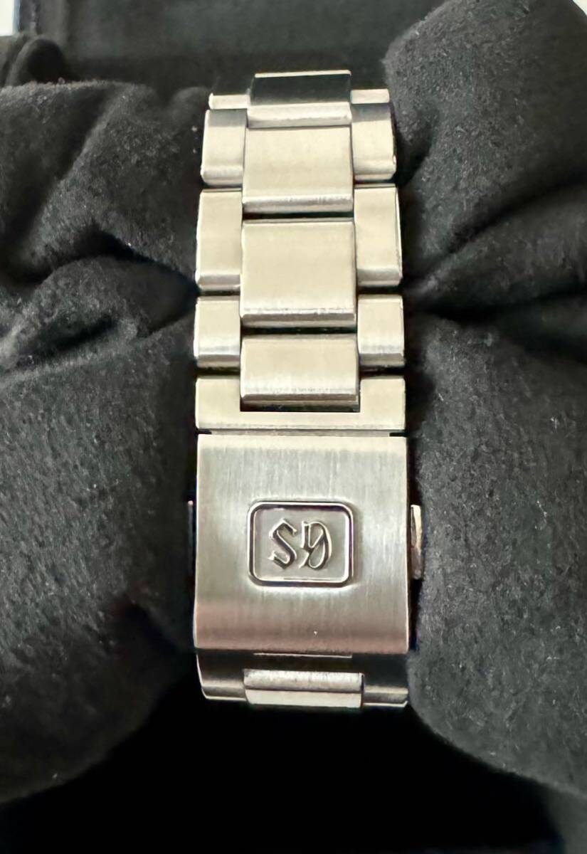 【新品同様・2024年2月購入】グランドセイコー クオーツ シルバー文字盤 SBGX261 9F62-0AB0 Grand SEIKO GS 腕時計 SS 黒文字盤 の画像3