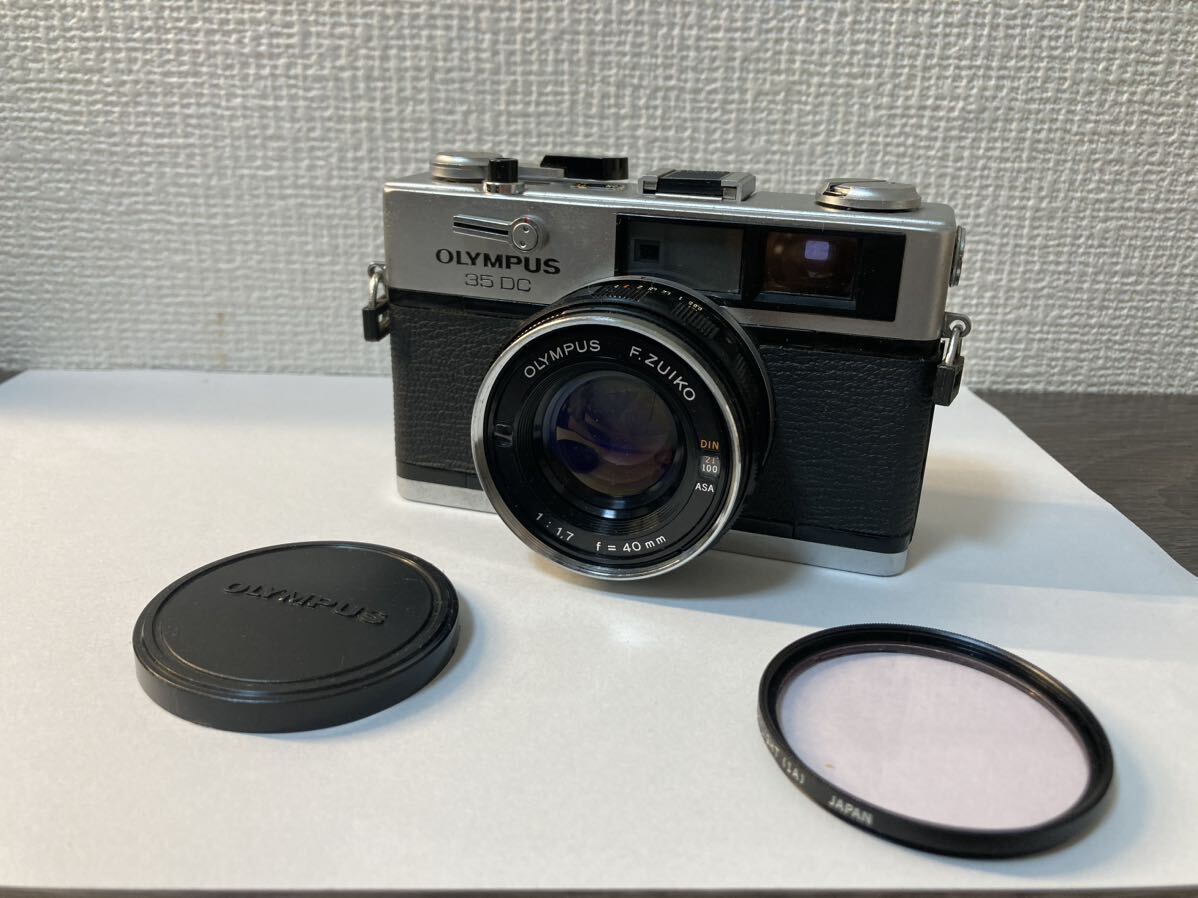 ■OLYMPUS オリンパス 35 DC レンジファインダーフィルムカメラ F.ZUIKO 1:1.7 f=40㎜ ジャンク扱いの画像1