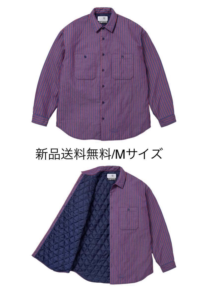 新品国内店舗購入Supreme MM6 Maison Margiela Padded Shirt シュプリーム　マルジェラ　シャツ