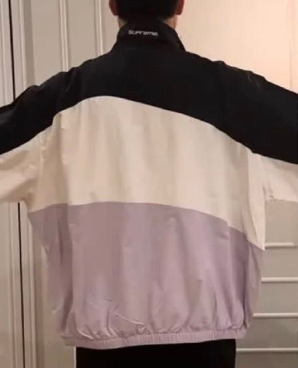 Supreme Curve Track Jacket light purple 新品国内品/サイズM Supreme Curve Track Jacket light purple 新品国内品/サイズM