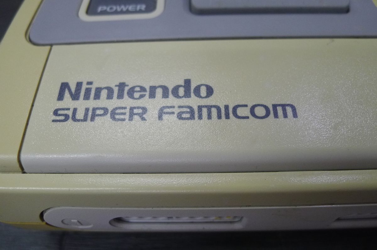 CC1169 Nintendo 任天堂 スーパーファミコン 本体のみ SHVC-001 SFC スーファミ 動作確認済/60_画像3