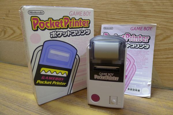 DD539 Nintendo 任天堂 ゲームボーイ [ポケットプリンタ PocketPrinter MGB-007 箱・説明書付] GAME BOY 現状品 /60の画像1