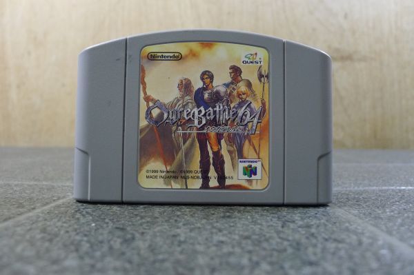 DD915 QUEST Nintendo64 специальный soft [ouga Battle 64] резервная копия c функцией симуляция RPG 1 человек для N64 работоспособность не проверялась текущее состояние товар Junk относится /60