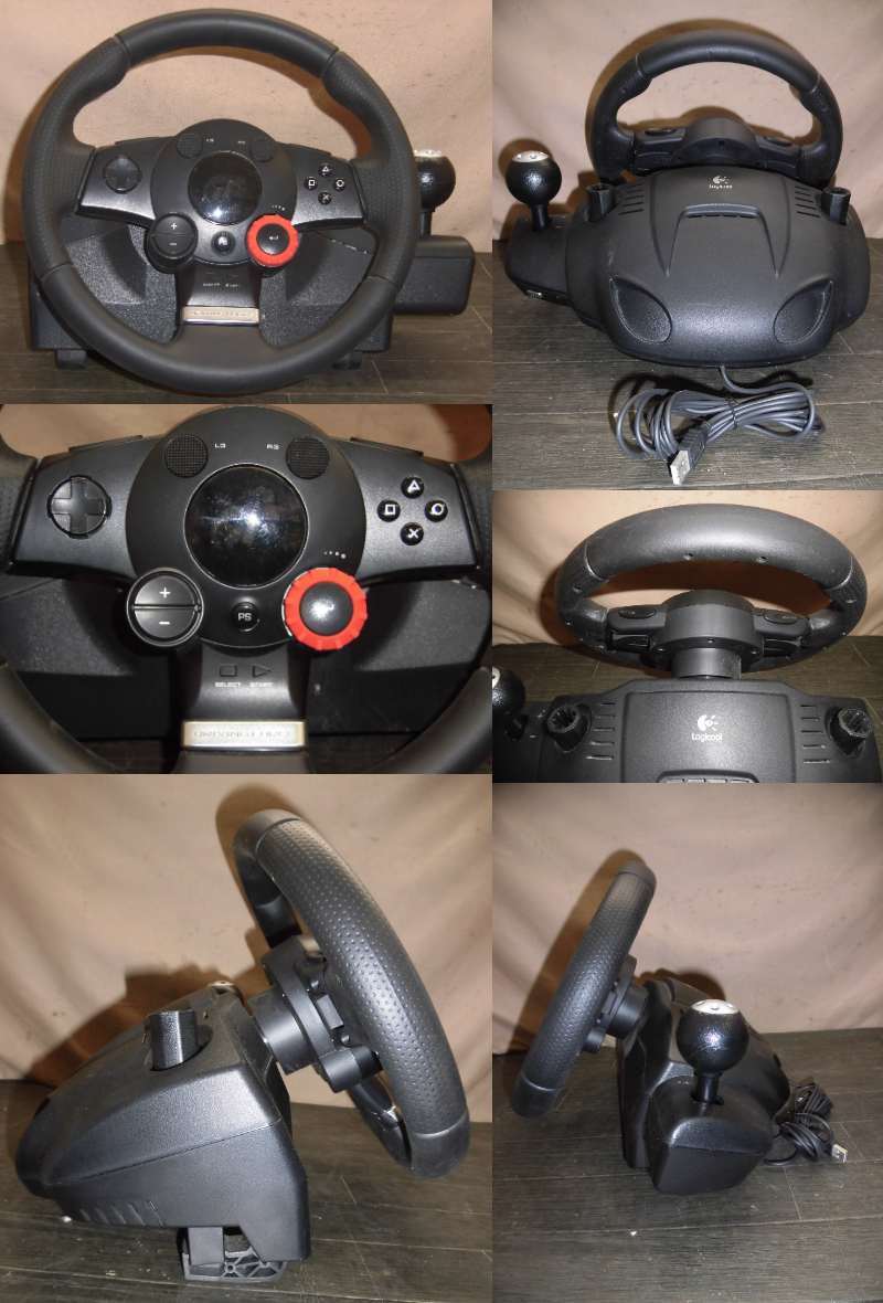 BB535 Logicool / Sony *DRIVING,FORCE GT/ контроллер *LPRC-14500 PlayStation 2/3 руль акселератор / педаль тормоза /140