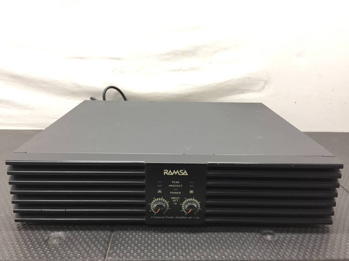[2 канал усилитель мощности ] Panasonic/ Panasonic WP-1100 RAMSA выход звука подтверждено 