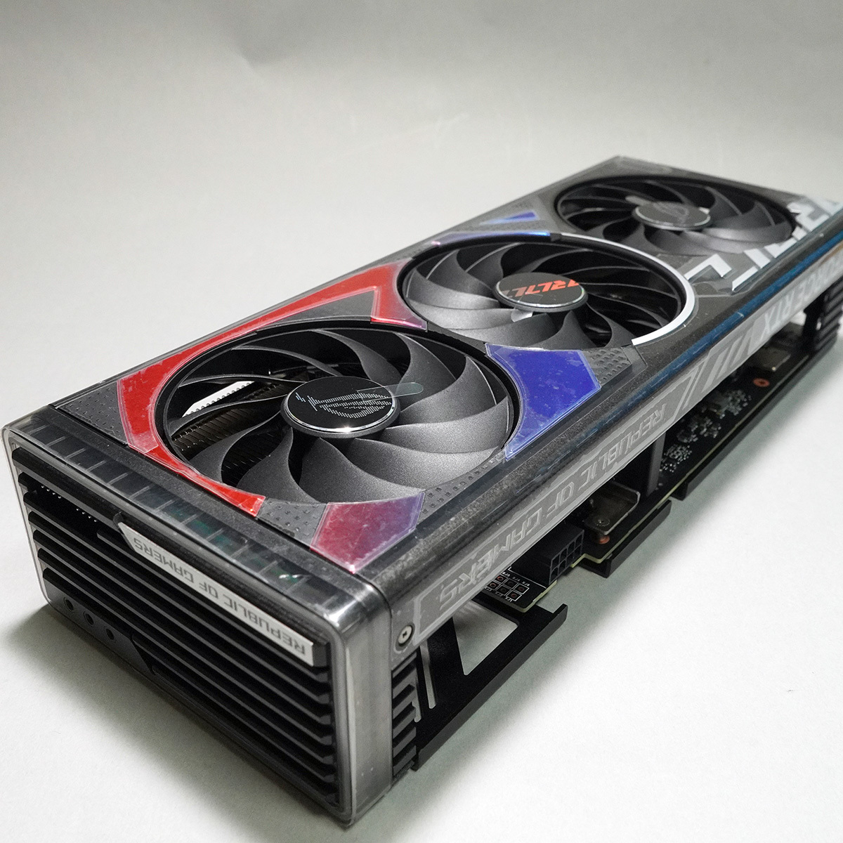 【送料無料・新品同様】GEFORCE ASUS ROG-STRIX-RTX4060TI-O16G-GAMING 中古 16GBの画像8