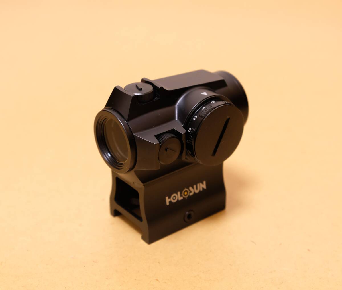 【展示品・実物】日本語説明書付き HOLOSUN HE503R-GD 【 ホロサン 】 ダットサイト aimpoint vortex eotech t-1 t-2 pro trijicon he403 _画像4