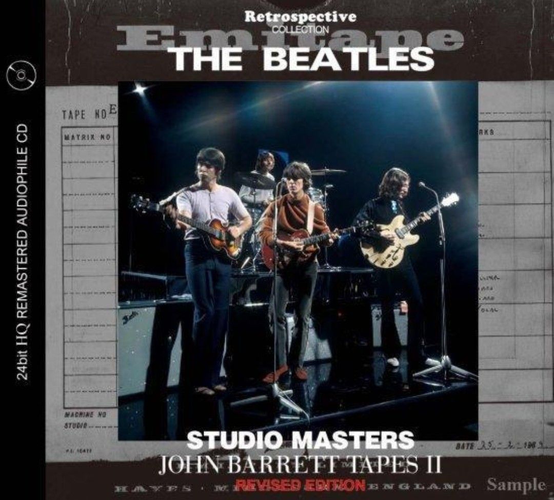 ☆THE BEATLES STUDIO MASTERS - JOHN BARRETT TAPES II 