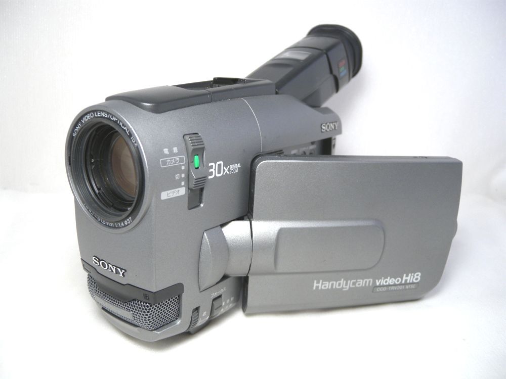 ☆SONY Handycam Hi8/Video8 CCD-TRV201 ダビング・再生☆ハイエイト・8ミリテープ_画像2