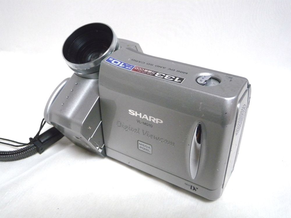 ☆SHARP 液晶ビューカム miniDV VL-MG10 ダビング・再生☆ミニDVテープ_画像4