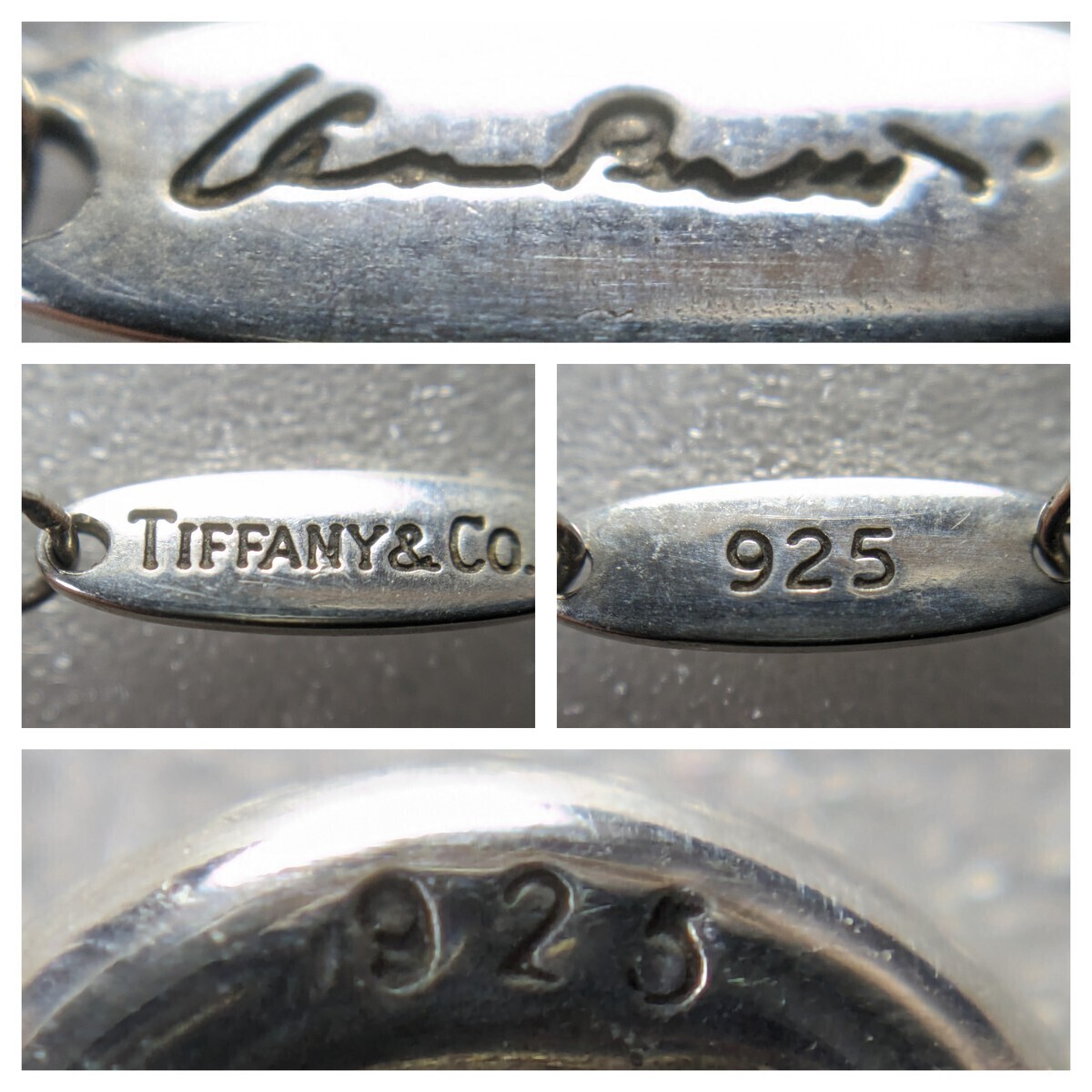 ⑧【TIFFANY&Co.】ティファニー エルサ・ペレッティ ビーン ネックレス シルバー925の画像8