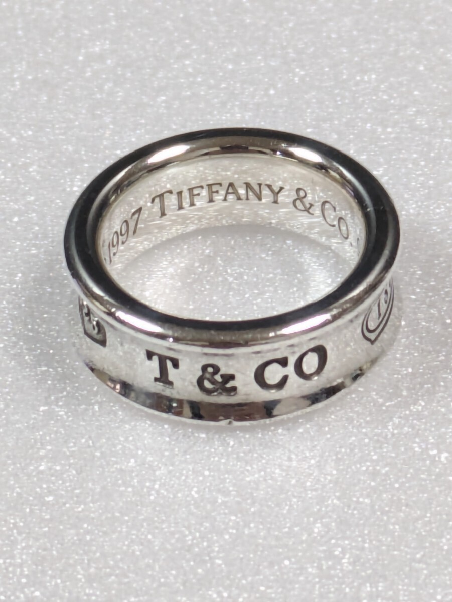 ⑧【TIFFANY&Co.】ティファニー 1837 リング シルバー925 6号 指輪の画像2
