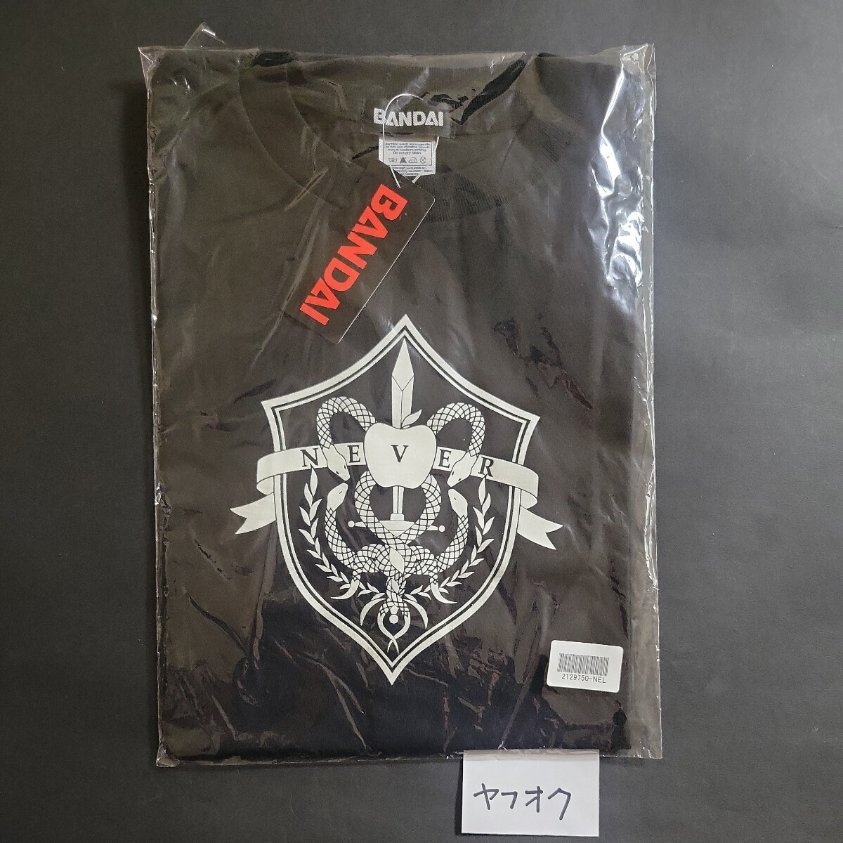 未使用品 未開封品 プレミアムバンダイ 仮面ライダーW ダブル NEVER Ｔシャツ Ｌサイズ 黒 絶版品