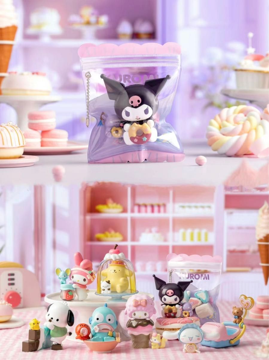 MINISO 海外限定 サンリオ SARIO お食べ物シリーズ フィギュア6 MINISO 海外限定 サンリオ SARIO お食べ物シリーズ フィギュア6