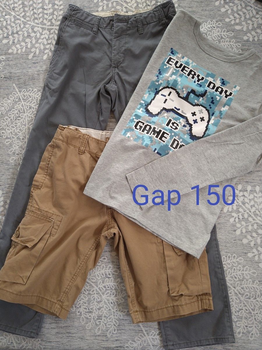 Gap  ボトムス  ロングパンツ ハーフパンツ 14 XL 150 2枚セット おまけ付