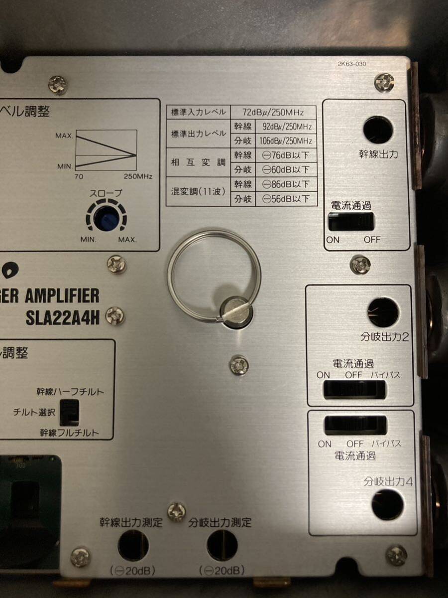 マスプロ　幹線増幅器　sla22a4h ジャンク_画像10