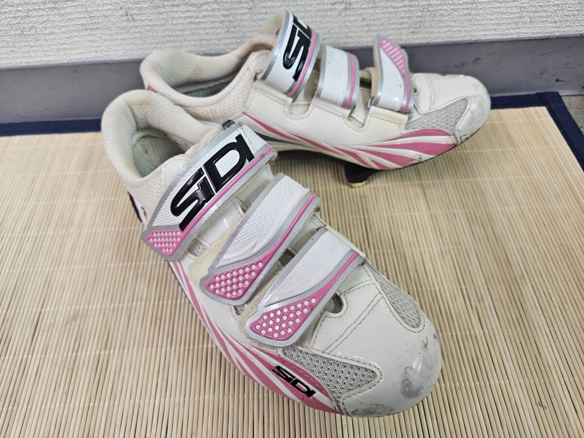 ■ 1円スタート売切り!! ■ SIDI EUsize:37 ビンディングシューズ ロード レディース 同梱発送承中!! SPD-SLの画像2