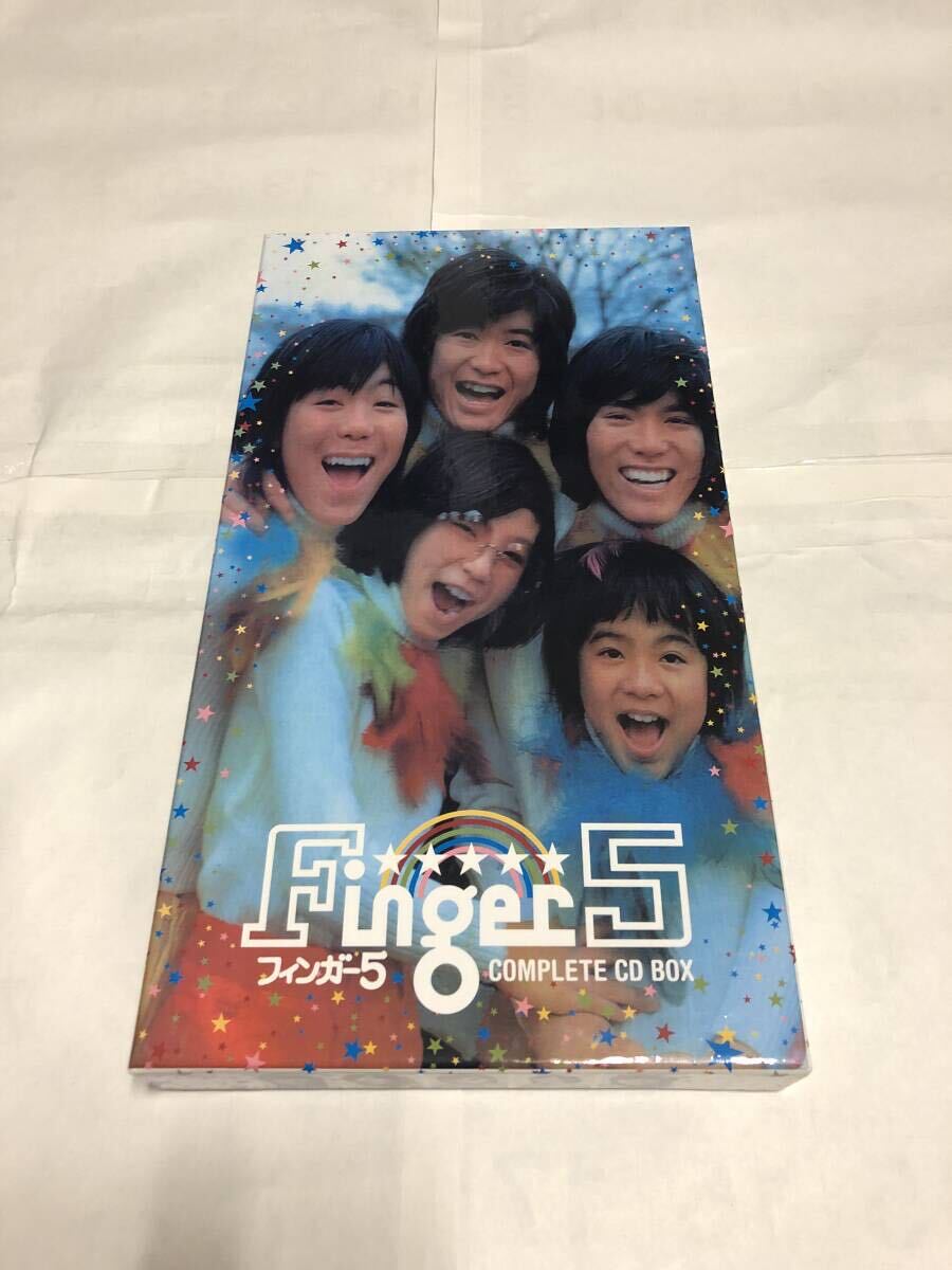 フィンガー5 FINGER5 COMPLETE CD BOX(9枚組)(国内正規品セル版) ほぼ未使用_画像1