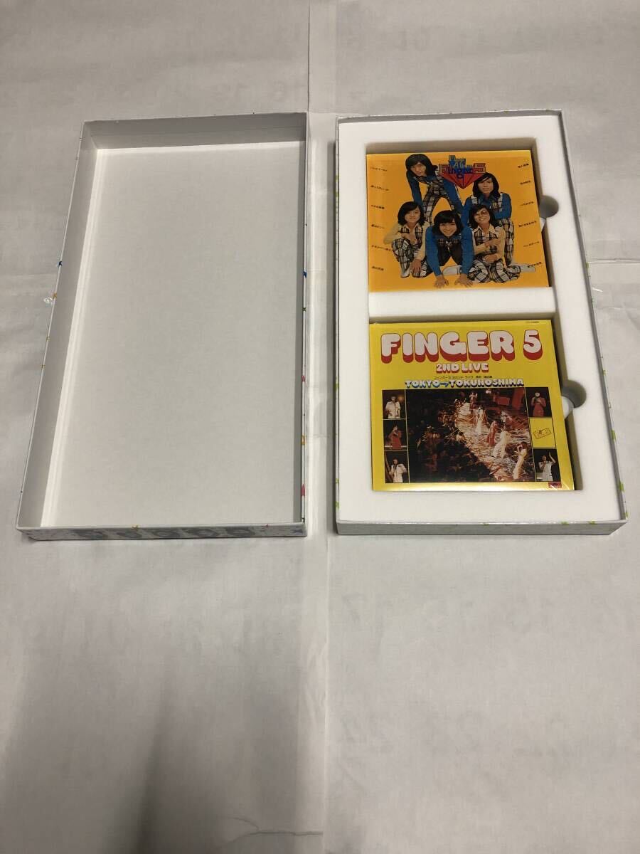 フィンガー5 FINGER5 COMPLETE CD BOX(9枚組)(国内正規品セル版) ほぼ未使用_画像10