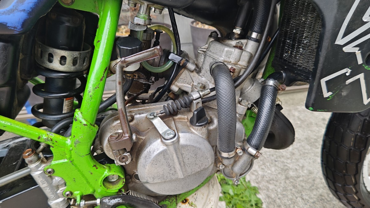 KX80 実働 整備済み 前後17インチ ダートトラック仕様の画像6