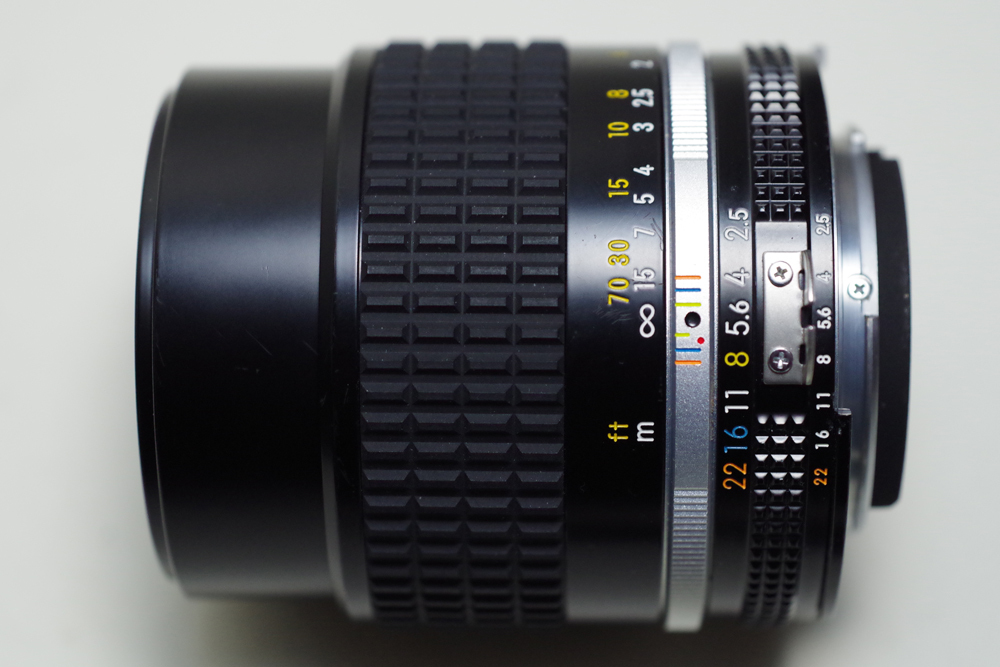 希少後期コーティング SIC仕様 Ai-S 105mm F2.5 中古送料込み 実写画像あり Nikon NIKKOR ニコン ニッコールの画像2