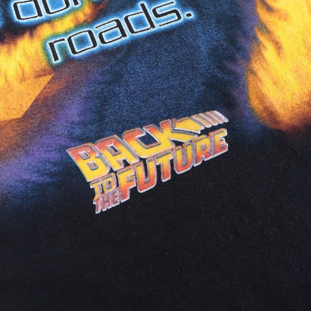 ヴィンテージ back to the future バックトゥーザフューチャー tシャツ