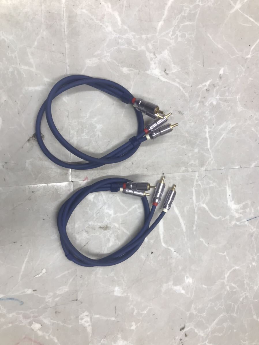 『1 』まとめて2本　super link pcOCC audio cable ... 長さ70cm _画像2