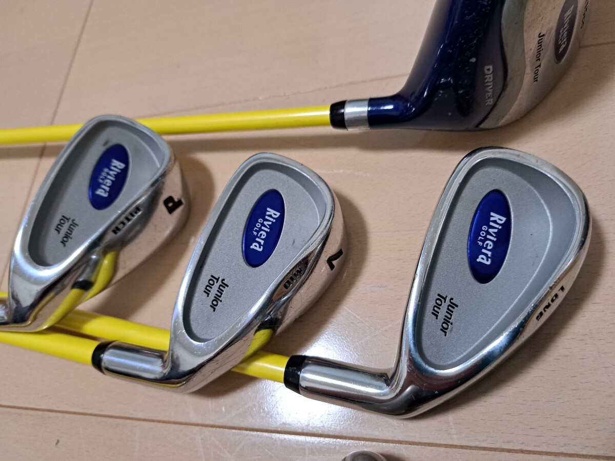 ゴルフクラブ　キッズ　Riviera　GOLF　５本セット_画像6