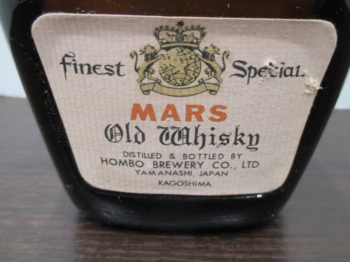 12259 酒祭 洋酒祭 MARS マルス 720ml 43% 本坊酒造 未開栓 ファイネストスペシャル オールドウイスキー 古酒の画像3