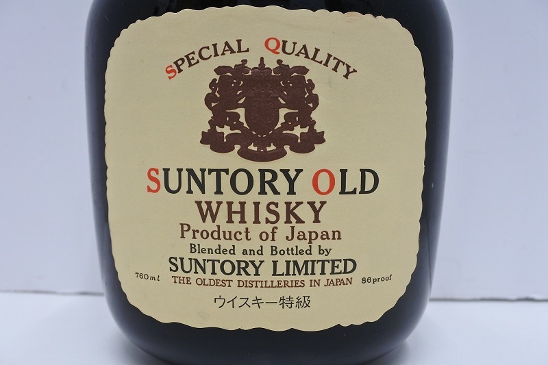 12178 sake festival foreign alcohol festival Suntory Old .760ml 43% not yet . plug whisky SUNTORY OLD WHISKY