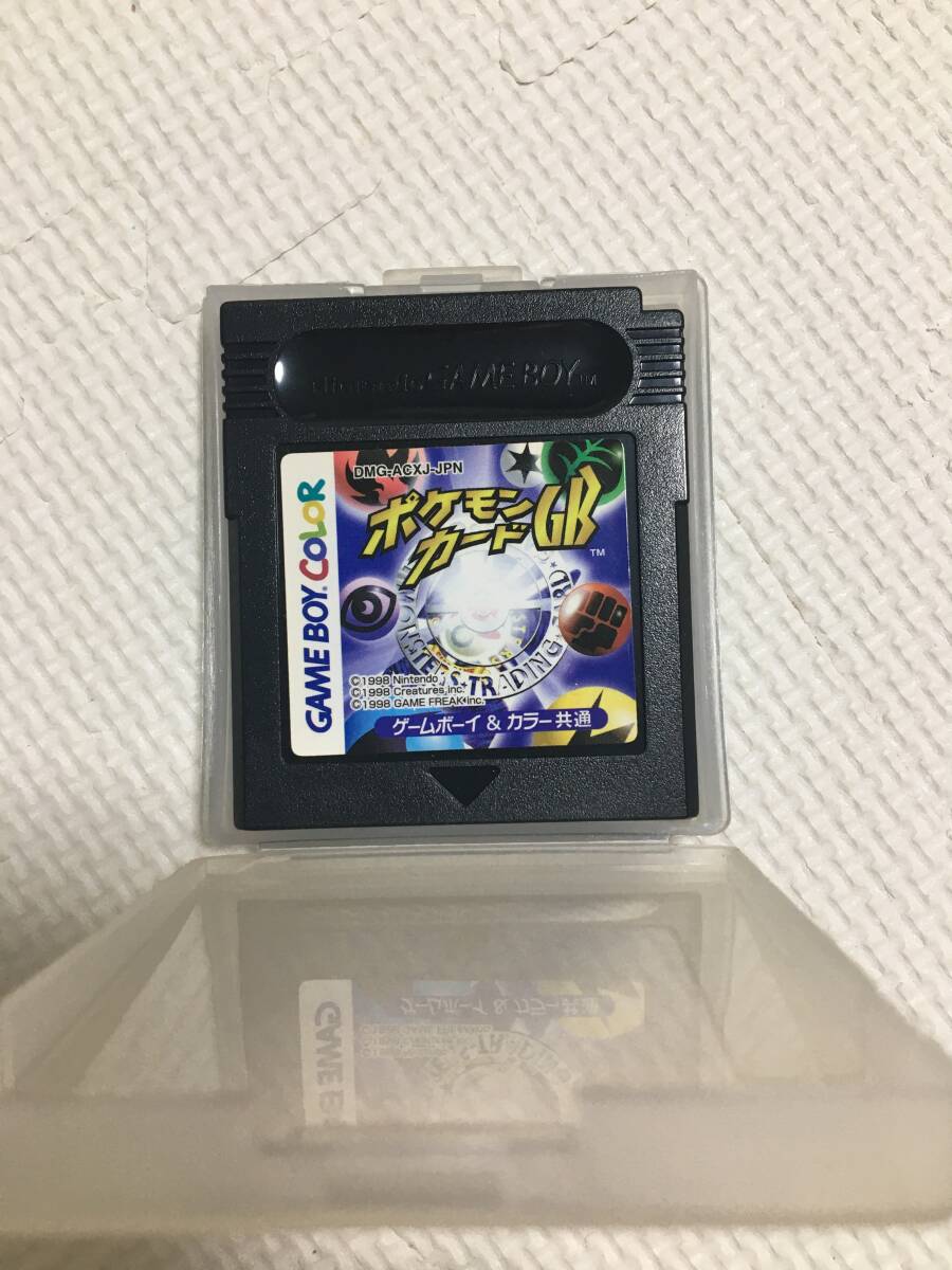 ゲームボーイ　COLOR ソフト　ポケモンカードGB 中古品　動作未確認_画像1