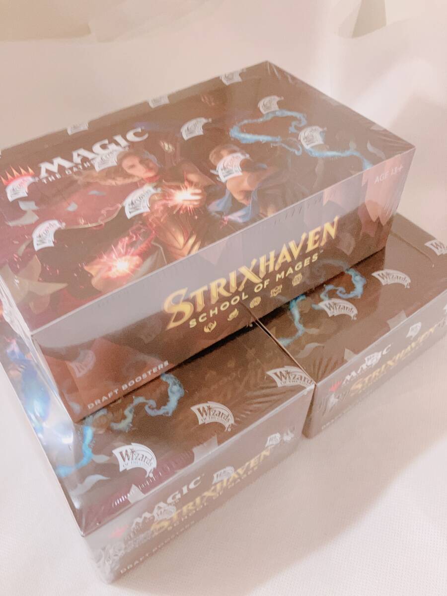 3BOXセット MTG ストリクスヘイヴン:魔法学院 ドラフト 3BOXセット MTG ストリクスヘイヴン:魔法学院 ドラフト