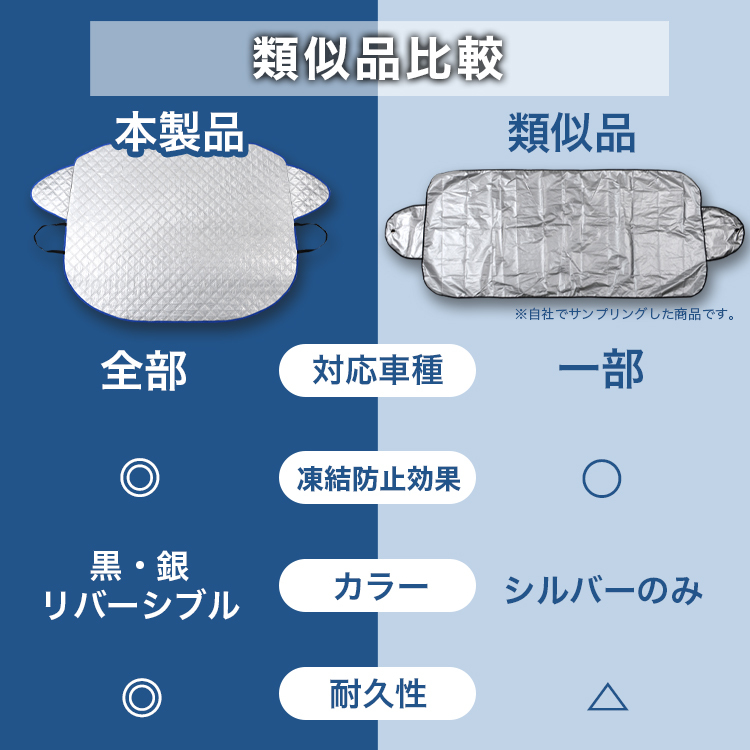 新発売 ワゴンR MH23S系 フロント ガラス 凍結防止 カバー シート サンシェード 日除け 雪 霜 01_画像9