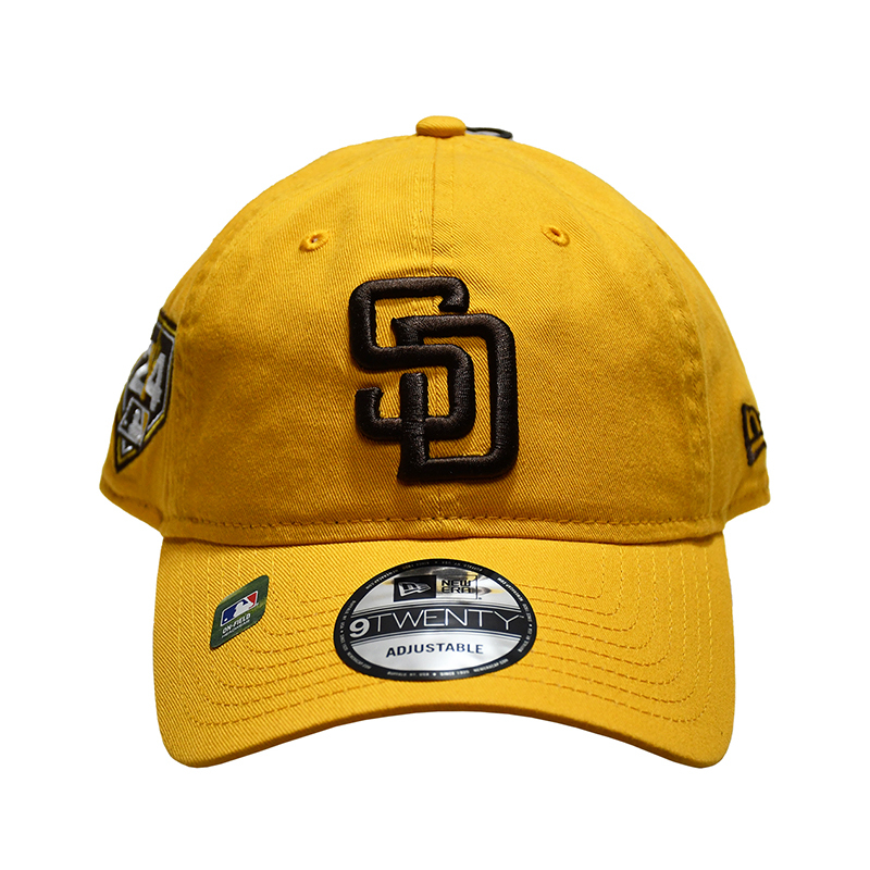 NEW ERA 9TWENTY MLB24 SPRING TRAING 21513 CAP GOLD（San Diego Padres サンディエゴ・パドレス）ニューエラ キャップ ゴールド_画像3