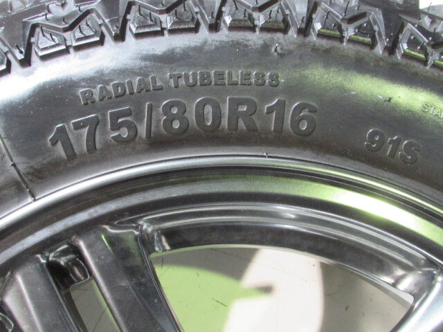 ☆ジムニー■ランドベンチャー.クロスアドベンチャー等■175/80R16■ENKEI製■GRIPMAX MUD RAGE R/T MAX■JB23.JB22■SUZUKIジムニー純正■の画像6