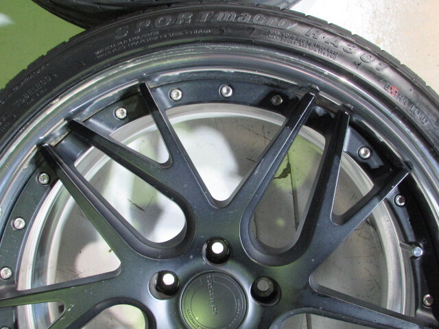 ☆WORK■GNOSIS■CVX■ワークグノーシスCVX■245/35R20■114.3-5H/20-8.5J/+45■バリ山イボ付■アルファード.オデッセイ.ヴェゼル.クラウン_画像4