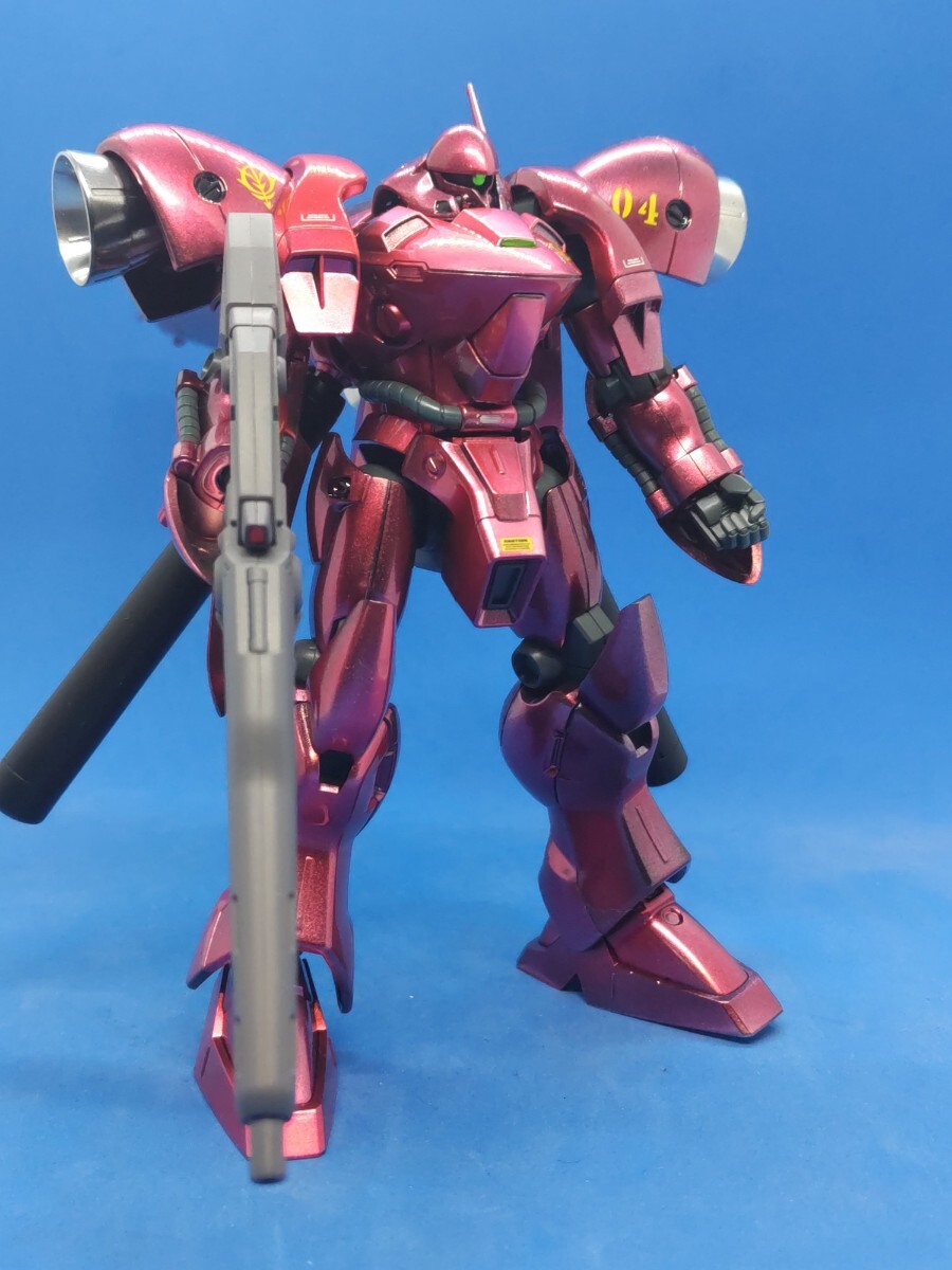 HG 1/144 ガーベラ・テトラ ガンプラ塗装済完成品 キャンディー塗装 説明書有 機動戦士ガンダム0083スターダストメモリーの画像4