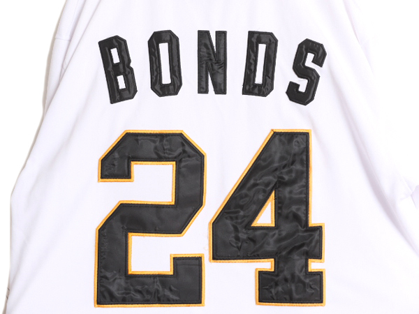 MLB オフィシャル ミッチェルアンドネス パイレーツ ベースボール シャツ メンズ XXL 程 ユニフォーム ゲームシャツ メジャーリーグ 重ね着の画像7
