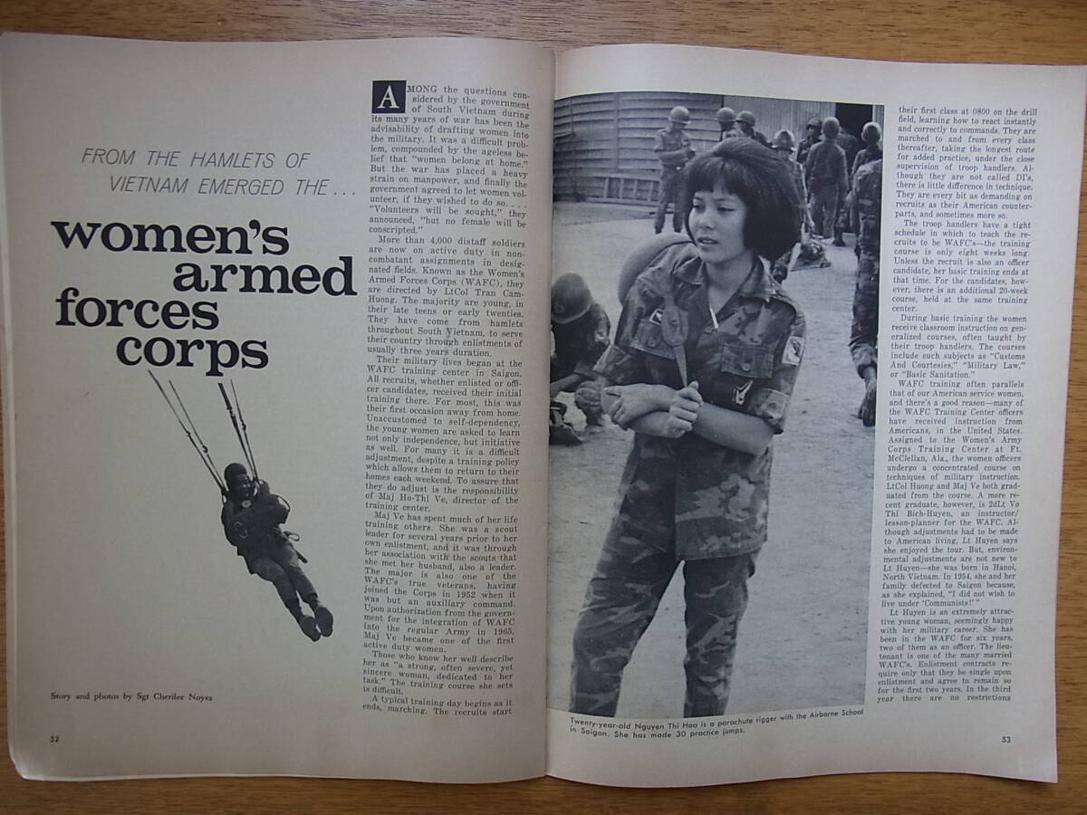 ヴェトナム戦争時代米海兵隊員の雑誌Leatherneck 1970年6月号の画像5