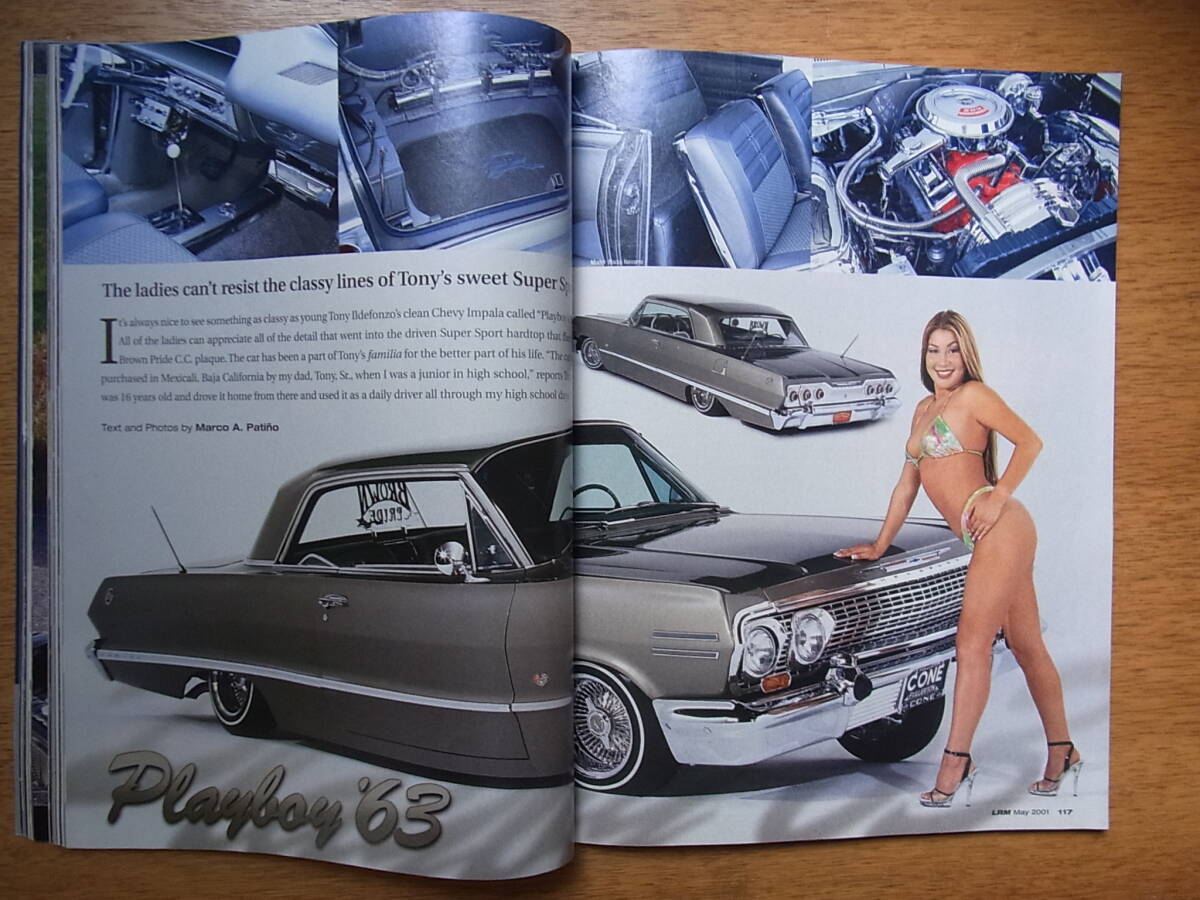 2000-01年アメリカのカスタムカー雑誌「Lowrider」2冊_画像5