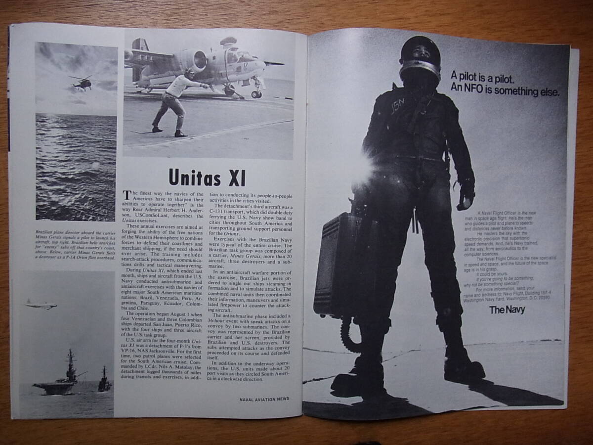 ヴェトナム戦争時代の米海軍航空隊の機関誌Naval Aviation News 1971年1月号の画像7
