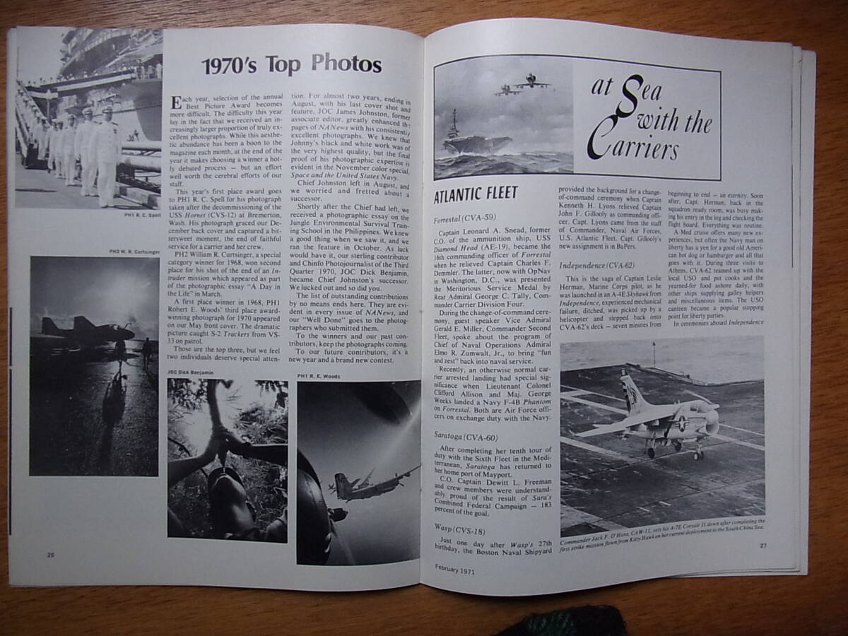 ヴェトナム戦争時代の米海軍航空隊の機関誌Naval Aviation News 1971年2月号の画像7