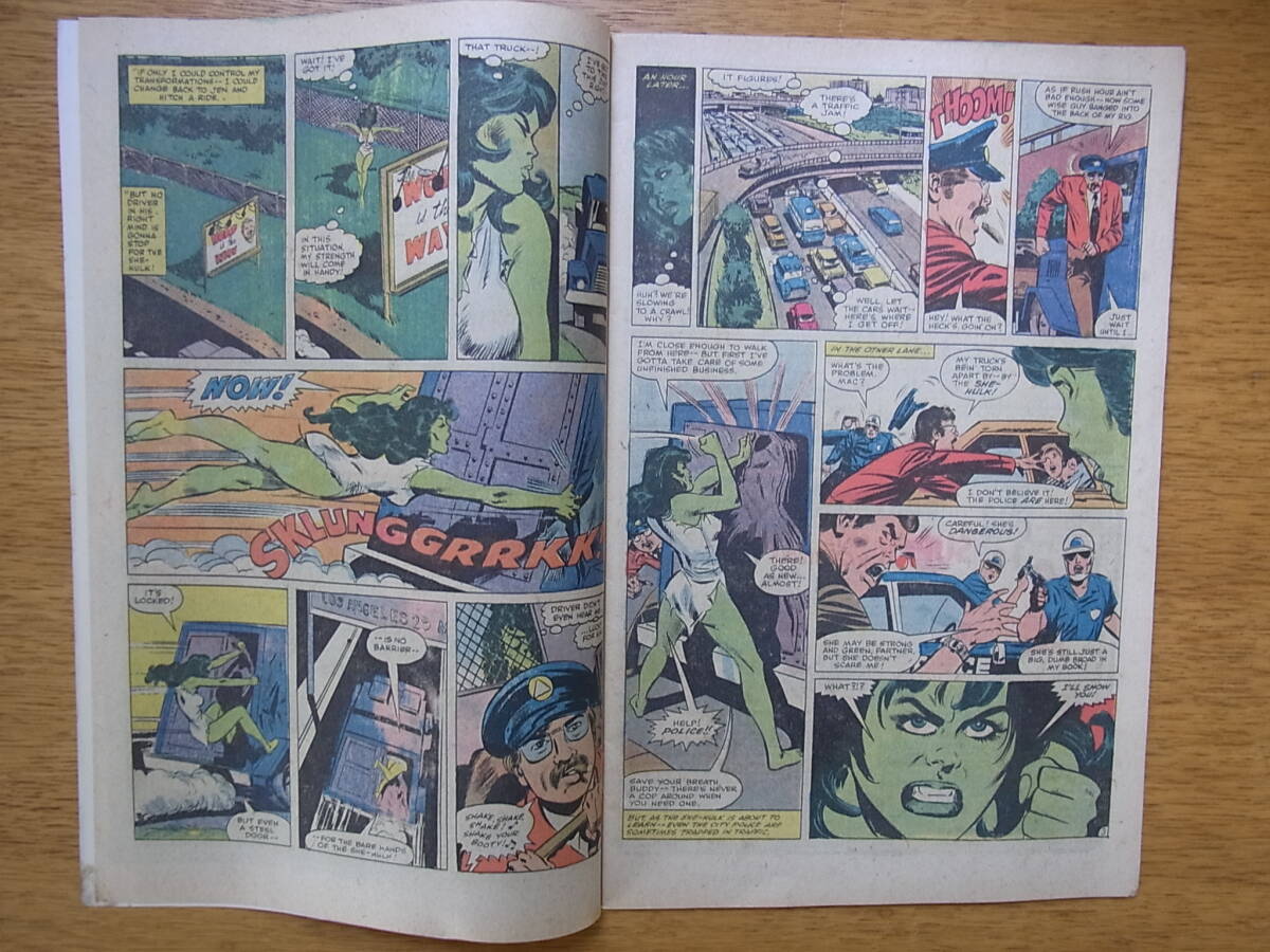 1980年アメコミ「She-HULK」2冊の画像5