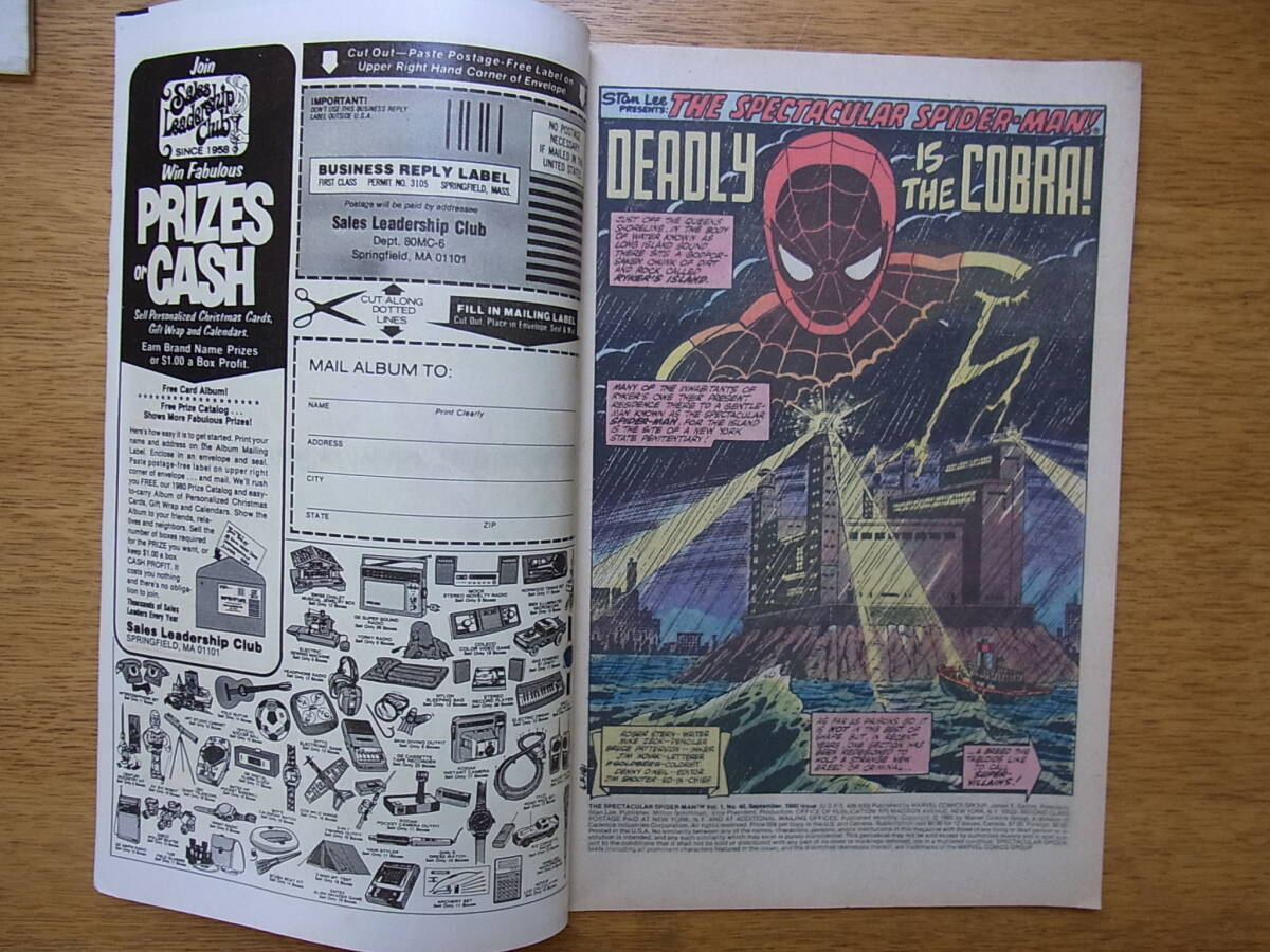 1980年アメコミ「Spider-Man」 2冊の画像4