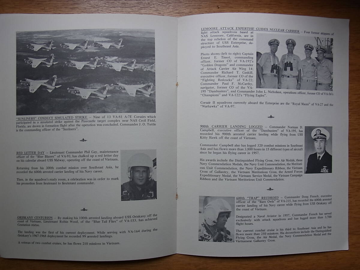 ヴェトナム戦争時代LTVヴォート航空機の広報誌「A-7 Corsair ll Attack Report」1972年10月号の画像5