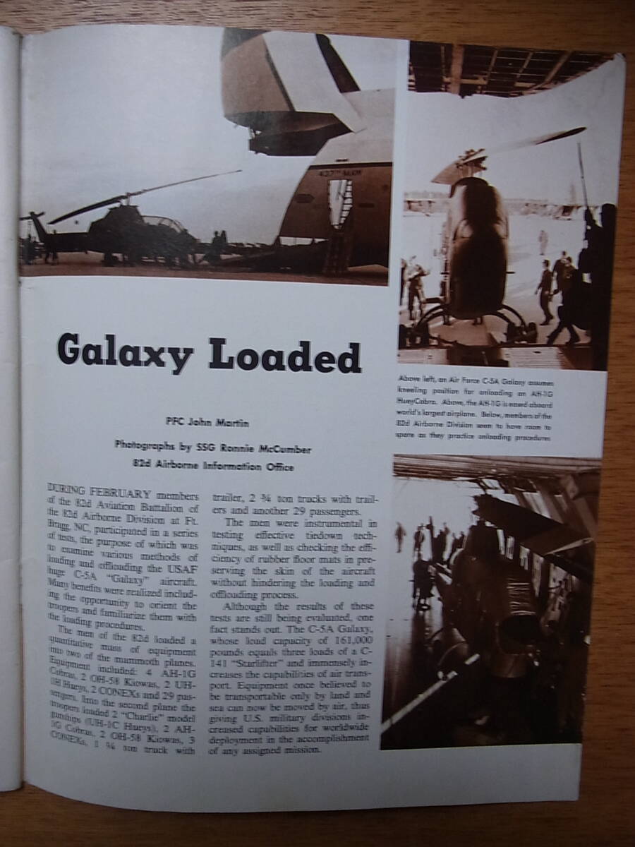 ヴェトナム戦争時代の米陸軍航空隊の飛行安全誌US Army Aviation Digest 1972年4月号の画像6