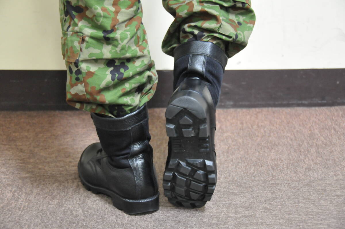 陸上自衛隊 戦闘靴2型 25.5cm 2019年 ミドリ安全 ( 戦闘靴 防衛庁 防衛省 64式 89式 自衛隊 半長靴の画像8